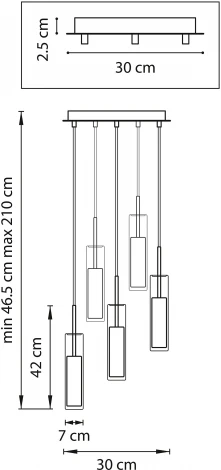 Подвесной светильник Lightstar Cilino 756052 (220V, на проводе, круглые)