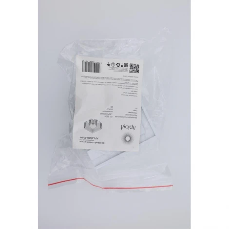 Соединитель шинопровода угловой плоский для натяжного потолка Aployt Magnetic track 220 APL.0284.10.04