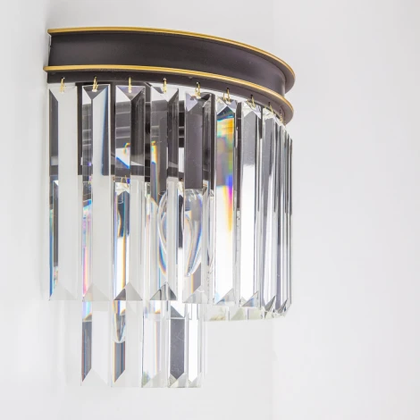 Настенный светильник каскадный Citilux Мартин CL332331 (220V, хрусталь)