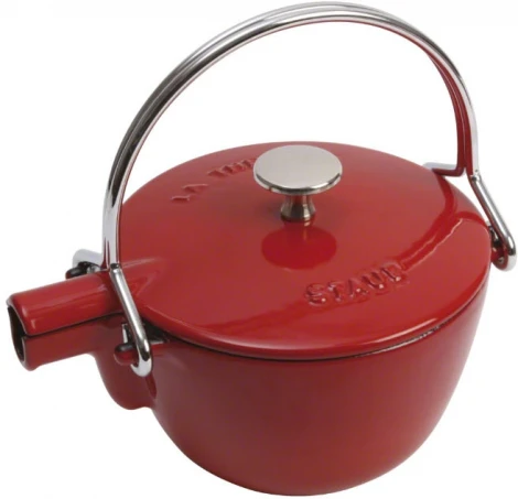 Чайник круглый, 16,5 см, 1,15 л, вишневый 1650006 Staub