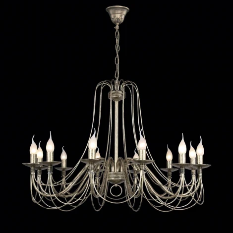 Подвесная люстра F-Promo Chateau 2163-12P (220V, на цепи, подсвечник, свеча)