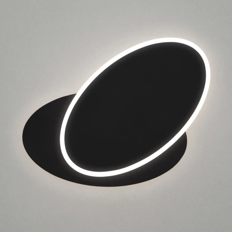 Настенный светильник Eurosvet Twirl 90315/2 черный