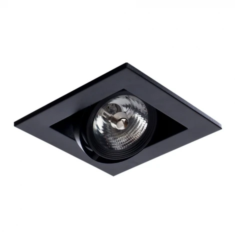 Встраиваемый точечный светильник Arte Lamp Cardani Medio A5930PL-1BK