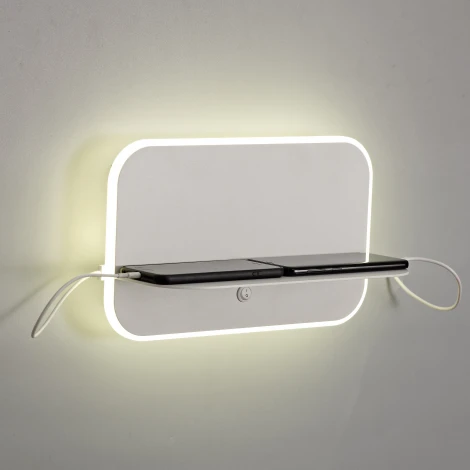 Настенный светодиодный светильник с выключателем и USB-портом Lanzarote 6875 IP20