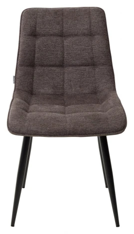 Стул CHIC 1983-40 бежево-серый/ RU-12 коричневый антрацит/ черный каркас