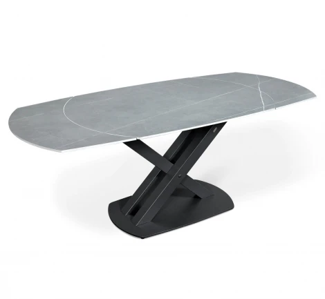 Стол раскладной Sheffilton SHT-T75 серый светлый/черный 4830351301