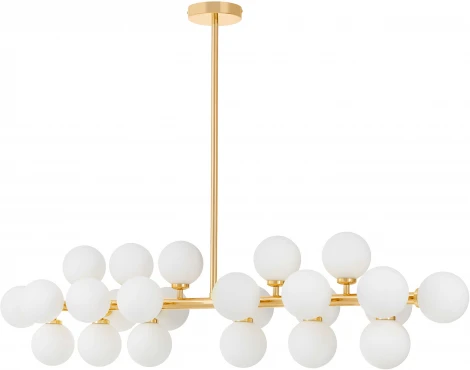 Потолочная люстра на штанге Lumina Deco Marsiada LDP 6033-24 GD