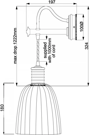 Бра Elstead Douille DOUILLE1-BPB (220V)