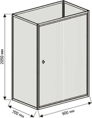 Душевая кабина RGW Andaman OLB-207 70x90 см, профиль белый