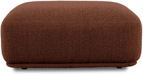 Пуф прямоугольный Fabro ОГОГО (арт.855376), (Ткань,Букле/Терракотовый)