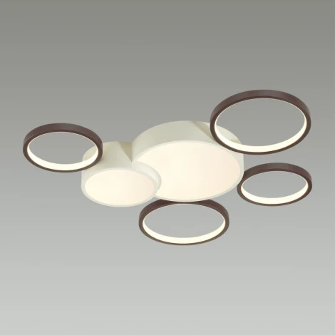 Потолочная люстра Lumion Norbert 5253/99CL (LED, 220V, пульт управления, кольцо)