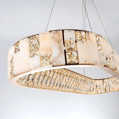 Подвесная люстра светодиодная с регулировкой цветовой температуры Modelux MODELUX ML.6988.1000P GD