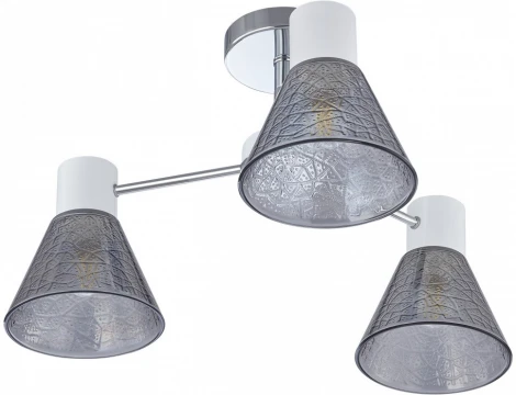 Потолочная люстра на штанге Arte Milano Napoli 322408/3 CR+WH (220V)