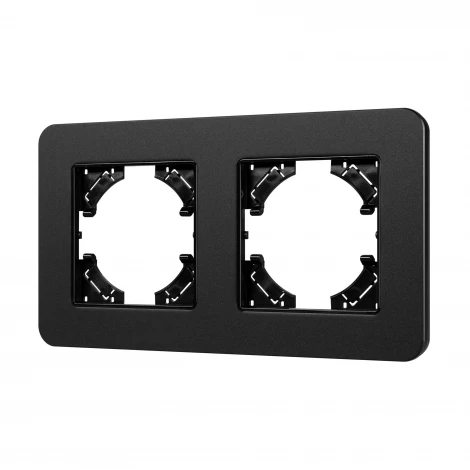 Рамка алюминиевая FRM-AKIRY-SFAL-2-BK (Arlight) 049738