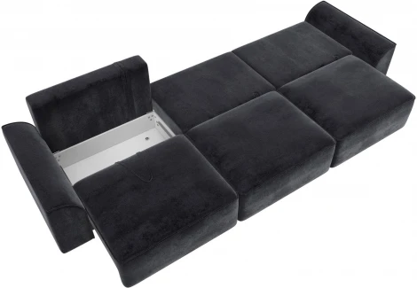 Диван прямой Лига-048 НПБ Лонг Лига Диванов (Велюр) арт.128258