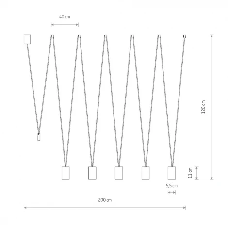 Подвесной светильник Nowodvorski More Eye Black 7825