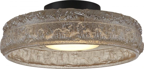 Настенный светильник ST Luce Antike SL6143.422.01 черный/шампань LED 1*15W 4000K (220V, круглые)