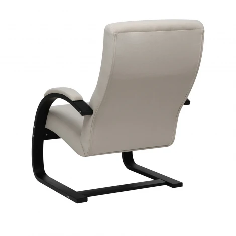 Кресло Leset Монэ 4687206966475 Фанера,Береза,Шпон, Велюр, Бежевый, Венге