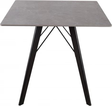 Стол обеденный обеденный JET CERAMIC квадратный 80*80 (Дерево бук, Венге) RF Wenge Pietra di luna 80x80