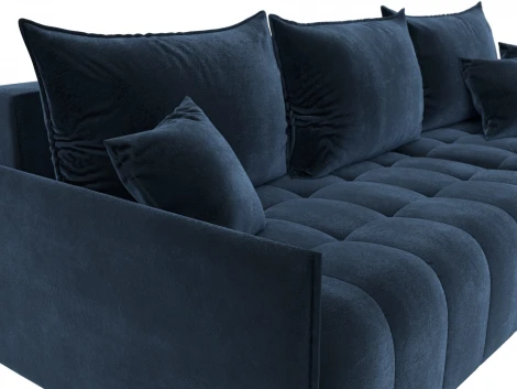 Диван угловой Лига-054 НПБ угол универсальный Лига Диванов (Велюр) арт.129035