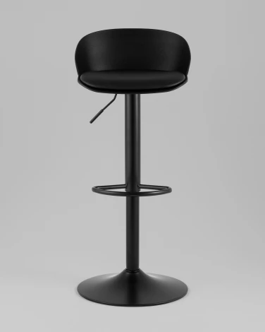 Стул барный Глайс черный PU черная ножка Stool Group УТ000042709