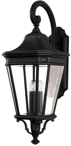 Настенный уличный фонарь Cotswold Lane FE-COTSLN2-L-BK (220V, IP44)