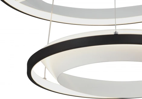 Подвесной светильник ярусный Vitaluce V4681-1/2S (LED, 220V, на тросе)