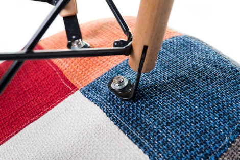 Стул обеденный DAW PATCHWORK (цвет сиденья мозаика)