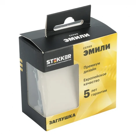 Заглушка (кашемир, soft touch) Stekker Эмили 49909