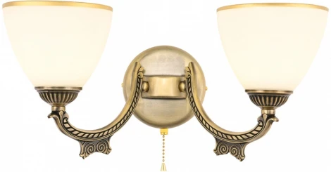 Бра с выключателем Arte Milano AM342837 342837/2W AB (220V)