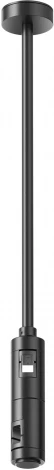 Крепление потолочное Medium двойное 300мм Flarity черный Maytoni Accessories for tracks Flarity TRA158С-D1-B (24V)