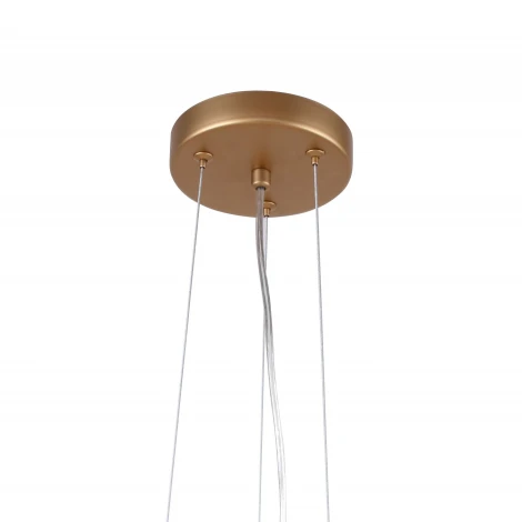 Подвесная люстра Favourite Babylon 2515-10P (220V, на тросе, шарики, молекулы)