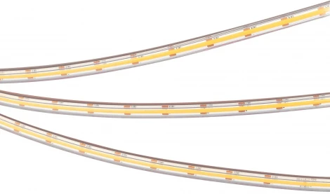 Светодиодная лента герметичная COB-PS-X400-7mm 24V Warm3000 (7.2 W/m, IP67, CSP, 5m) (Arlight) 041699