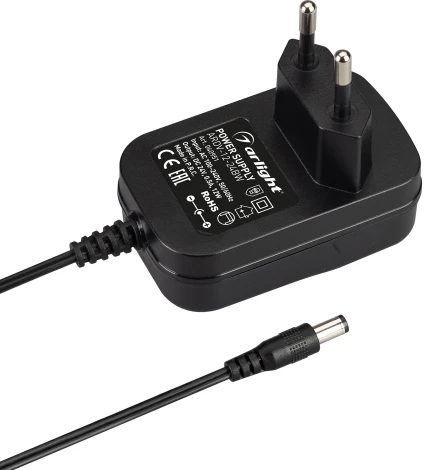 Блок питания ARDV-12-24BW (24V, 0.5A, 12W) (Arlight, Адаптер, 3 года) 040951 ARDV