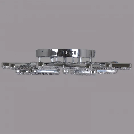 Потолочная люстра светодиодная на штанге с пультом с регулировкой цветовой температуры, яркости и ночным режимом Reluce 13190-0.3-5+5 CR