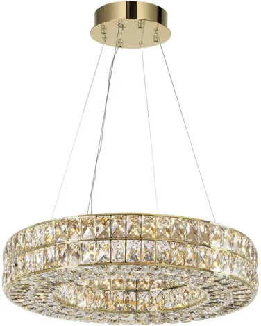 Подвесная люстра Odeon Light Panta 4926/52L золото/металл/хрусталь LED 52W 4000K 2971Лм