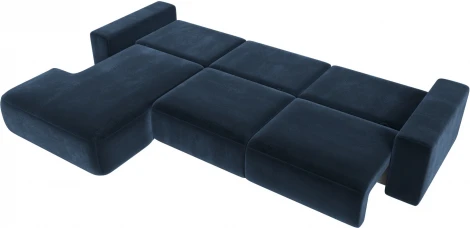 Диван угловой Лига-036 НПБ Классик Лонг левый угол Лига Диванов (Велюр) арт.127796L