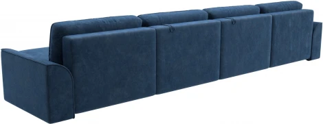 Диван п-образный Лига-048 НПБ лонг Лига Диванов (Велюр) арт.128347