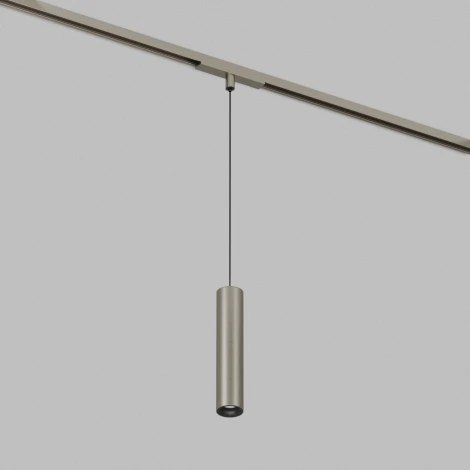 Трековый светильник для магнитного шинопровода Denkirs Shine Spot DK5744-DN 48V 8W темный никель (LED, круглые)
