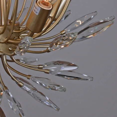 Подвесная люстра Reluce 02374-0.4-08 COPPER (220V, на цепи, свеча)