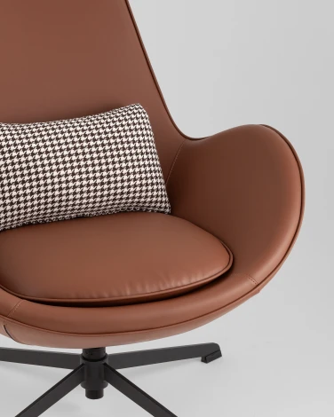 Кресло TopChairs Ostra шоколадный TopChairs УТ000042254