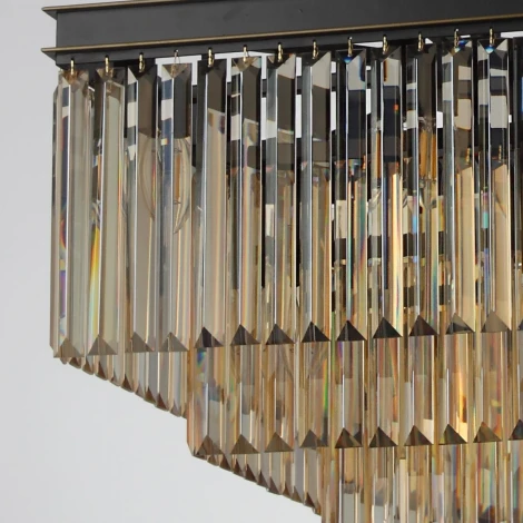 Подвесная люстра Citilux Мартин CL332232 (220V, хрусталь, на цепи)