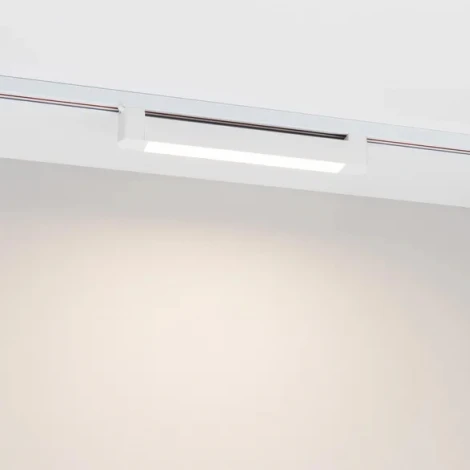 Трековый светильник LGD-NEPTUN-2TR-L343-10W Warm3000 (WH, 100 deg, 230V) (Arlight, IP20 Металл, 5 лет) 051913
