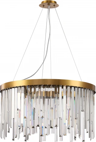 Подвесная люстра Stilfort Venecia 2113/03/08P (220V, хрусталь, на тросе, круглые)