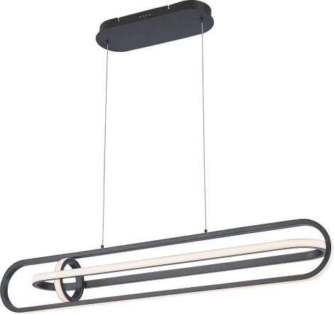 Подвесной светильник Eurofase QN-DEMARK-LP-BK (LED, 220V, на проводе)