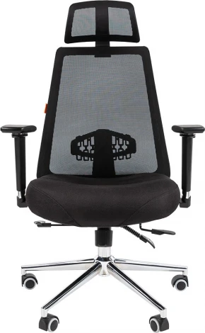 Компьютерное кресло CHAIRMAN 535 LUX (Металл,Пластик,Ткань,Сетка/Черный)
