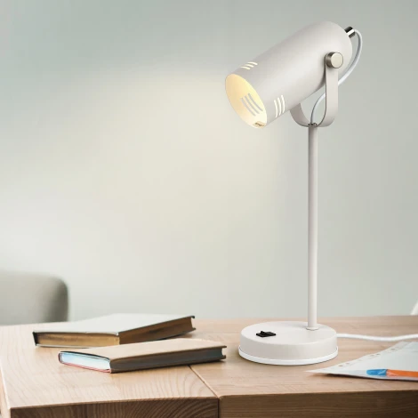 Офисная настольная лампа ЭРА N-117-Е27-40W-W (220V, выключатель)