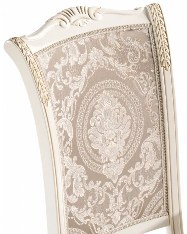 Обеденный стул Woodville Керия Максимал (Массив дерева, Ткань/Бежевый) арт.618713