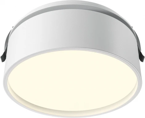 Встраиваемый светильник Maytoni Onda DL024-18W3K-W (LED, 220V, круглые)