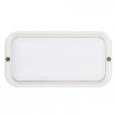 Светильник светодиодный влагозащищенный прямоугольник 6500K Volpe ULW-Q228 12W/6500K IP65 WHITE